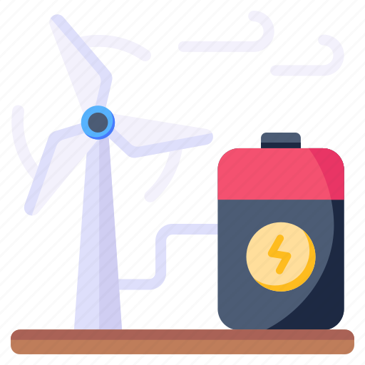 Windmill, wind energy, wind turbine, power, energy icon - Download on Iconfinder