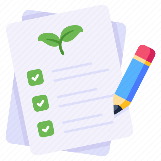 Notes, list, checklist, eco document, writing notes icon - Download on Iconfinder