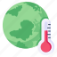 earth temperature, global warming, climate change, ecology, weather indicator 