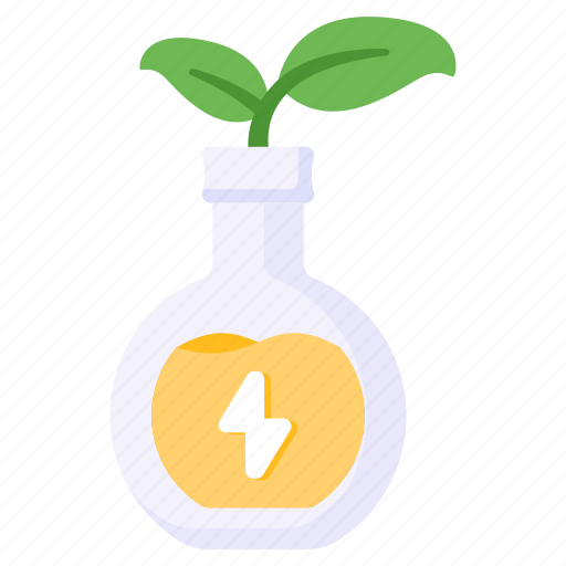 Plant test, botany, lab plant, flask, eco plant icon - Download on Iconfinder
