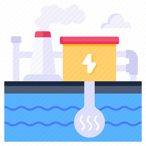 Mill, waste water, factory waste, industrial waste, power plant icon - Download on Iconfinder