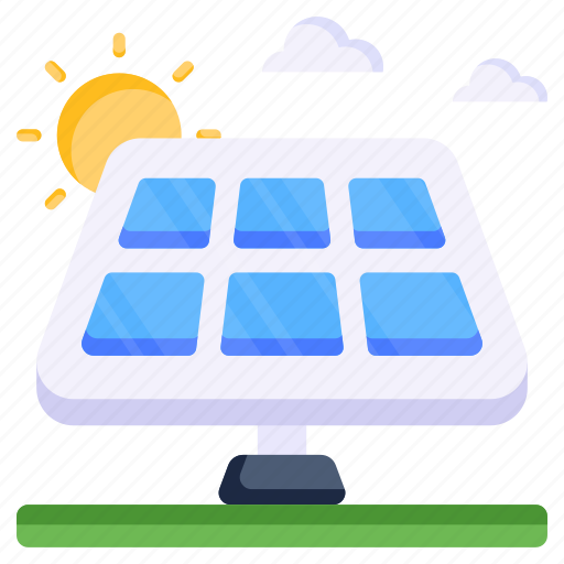 Solar energy, solar power, solar panel, sunlight, solar cell icon - Download on Iconfinder