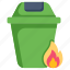 dustbin, garbage can, trash can, rubbish bin, burn trash 