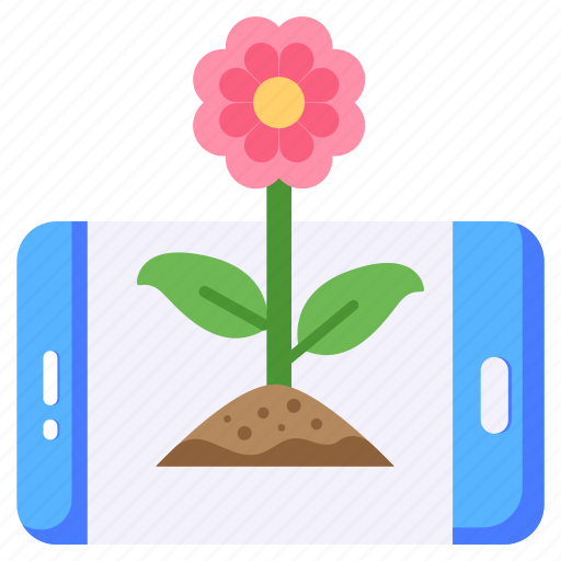 Gardening, ecology app, online agriculture, eco, flower icon - Download on Iconfinder