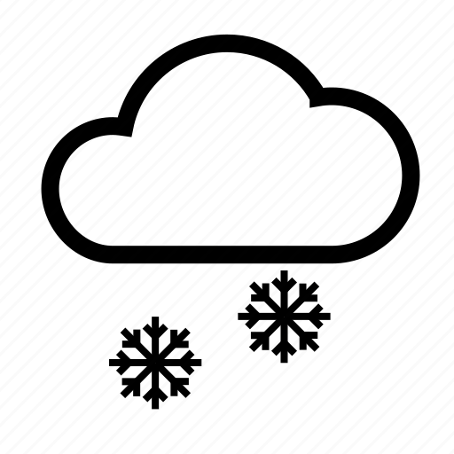 Snow, cloud, weather icon - Download on Iconfinder