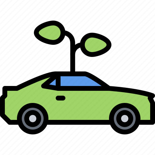 Car, eco, ecology, green, nature, plant, sprout icon - Download on Iconfinder