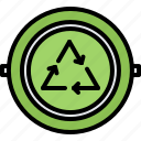 badge, eco, ecology, green, nature, pin, recycling