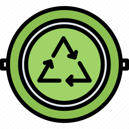 Badge, eco, ecology, green, nature, pin, recycling icon - Download on Iconfinder