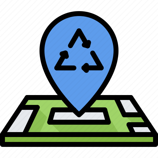 Eco, ecology, green, location, map, nature, pin icon - Download on Iconfinder