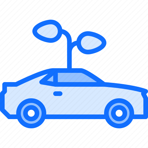 Car, eco, ecology, green, nature, plant, sprout icon - Download on Iconfinder