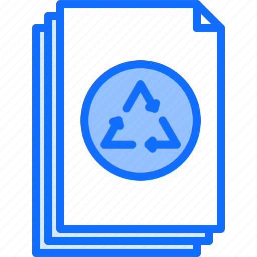 Eco, ecology, green, nature, paper, recycling icon - Download on Iconfinder