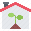 eco, ecology, green, house, nature, plant, sprout