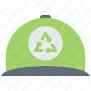 cap, eco, ecology, green, nature, recycling, volunteer