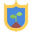 eco, ecology, green, nature, plant, protection, shield