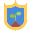 eco, ecology, green, nature, plant, protection, shield 