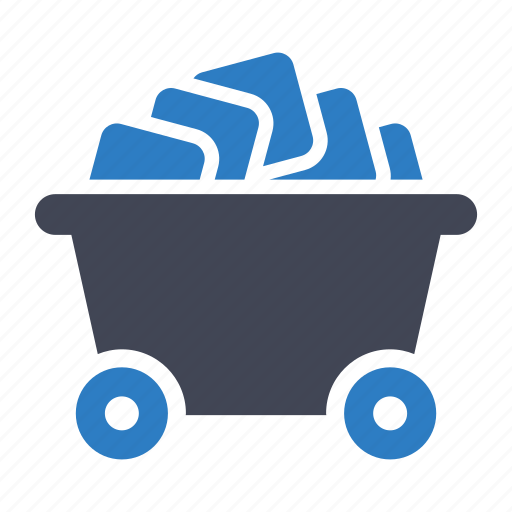 Coal, mine cart, mining icon - Download on Iconfinder