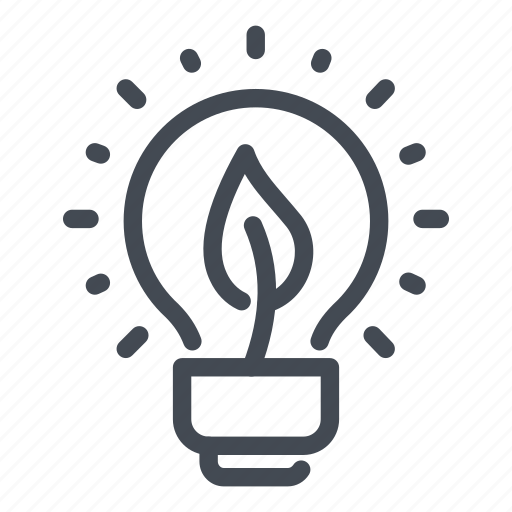 Bulb, eco, ecology, energy, lamp, leaf, light icon - Download on Iconfinder