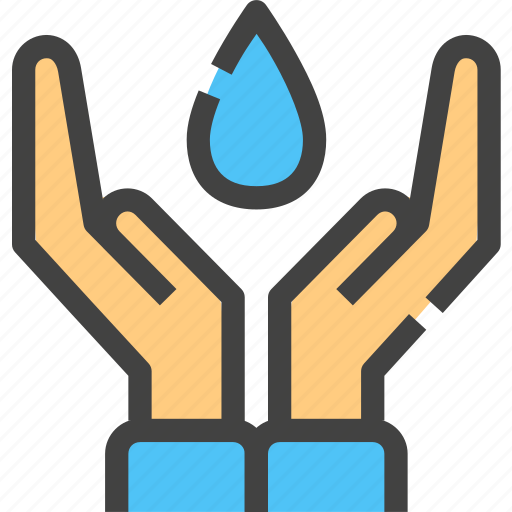Care, ecology and environment, hand, nature, water icon - Download on Iconfinder