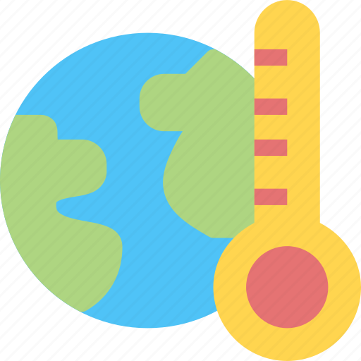 Ecology, ecology and environment, temperature, thermometer, world icon - Download on Iconfinder