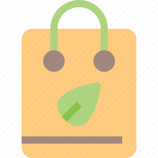Bag, eco, ecology, recycled bag, shopping bag icon - Download on Iconfinder
