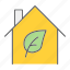 eco, ecology, home, house, leaf, nature 