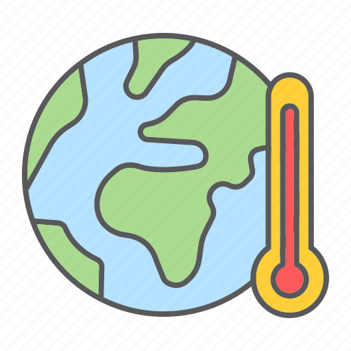 Ecology, global, nature, planet, thermometer, warm, warming icon - Download on Iconfinder