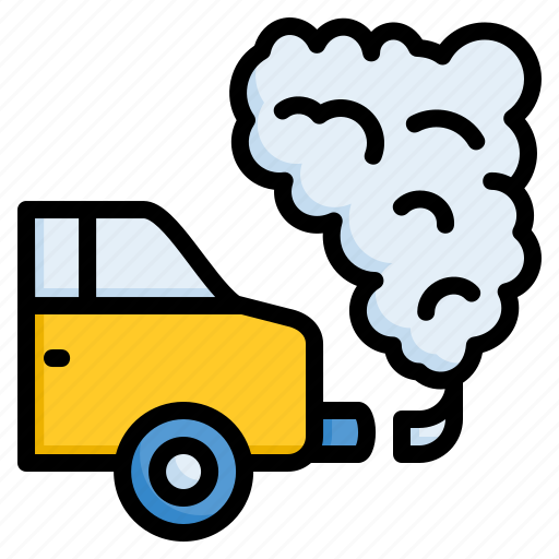 Car, pollution, smoke, transportation icon - Download on Iconfinder