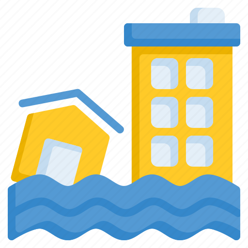 Disaster, earthquake, flood, tsunami icon - Download on Iconfinder