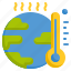 earth, global warming, temperature, thermometer, world 