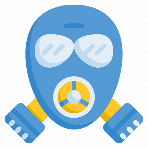 Chemical mask, gas mask, oxygen mask, respirator, respiratory mask icon - Download on Iconfinder
