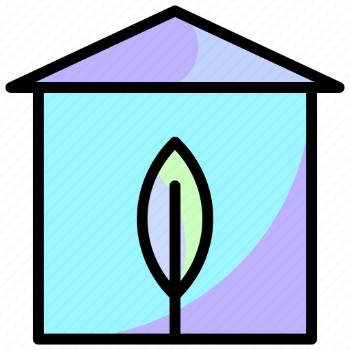 Ecology, house, smart, green, home, nature icon - Download on Iconfinder
