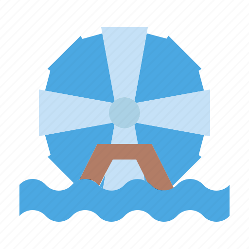 Electric, energy, turbine, power, water energy, ecology, plant icon - Download on Iconfinder