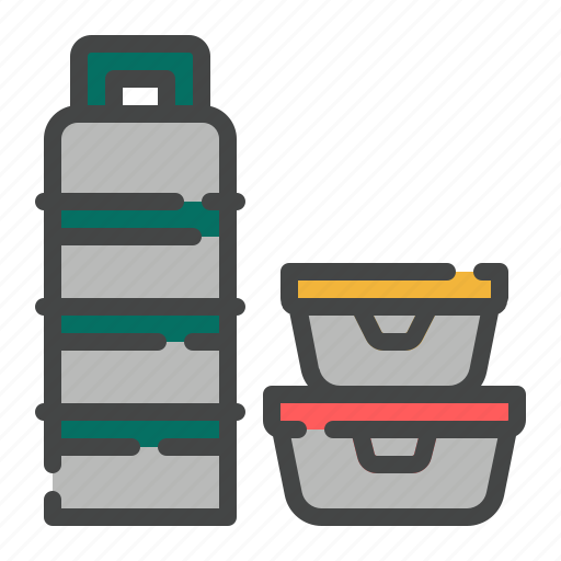 Container, storage, food, packaging, tupperware, kitchen, ecology icon - Download on Iconfinder