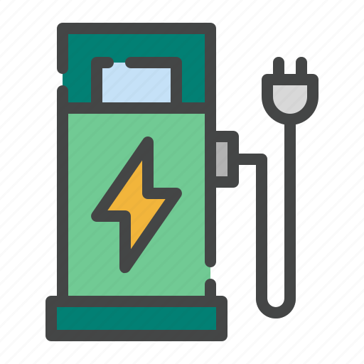 Electric, charge, power, energy, electric charge, battery, ecology icon - Download on Iconfinder