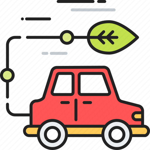 Car, eco, ecology, electric, nature, transportation icon - Download on Iconfinder