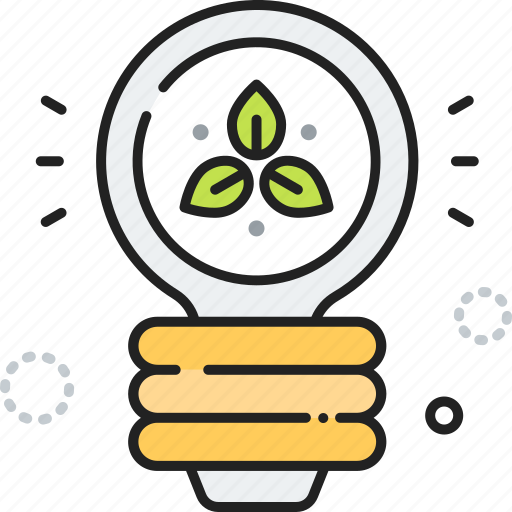 Eco, ecology, green, light, lightbulb icon - Download on Iconfinder