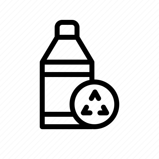 Recycling bottle, plastic bottle, recycle sign, plastic, bottle, ecology, environment icon - Download on Iconfinder