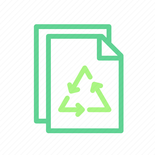 Recycled paper, paper recycle, recycled, ecology, environment, eco icon - Download on Iconfinder