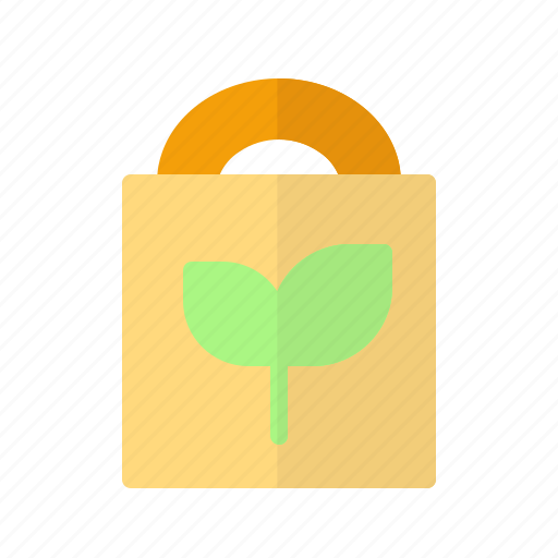 Eco bag, shopping bag, bag, recycle, ecology, environment, shopping icon - Download on Iconfinder