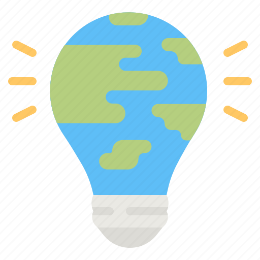 Ecology, earth, light, global, bulb icon - Download on Iconfinder