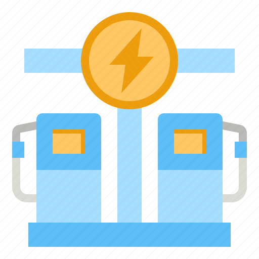 Electric, gas, station, ev, environment icon - Download on Iconfinder