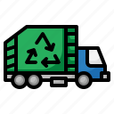 garbage, truck, recycle, trash, ecology
