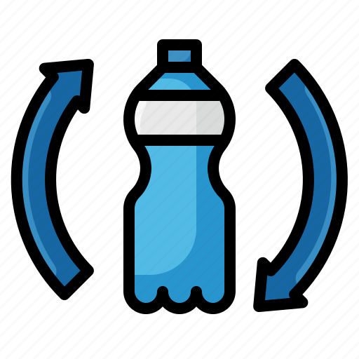 Reuse, recycle, bottle, plastic, ecology icon - Download on Iconfinder