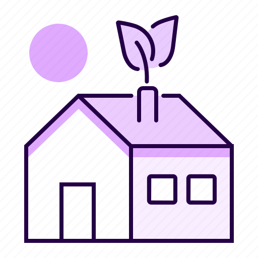 Eco, house, home, architecture, ecology, environment icon - Download on Iconfinder