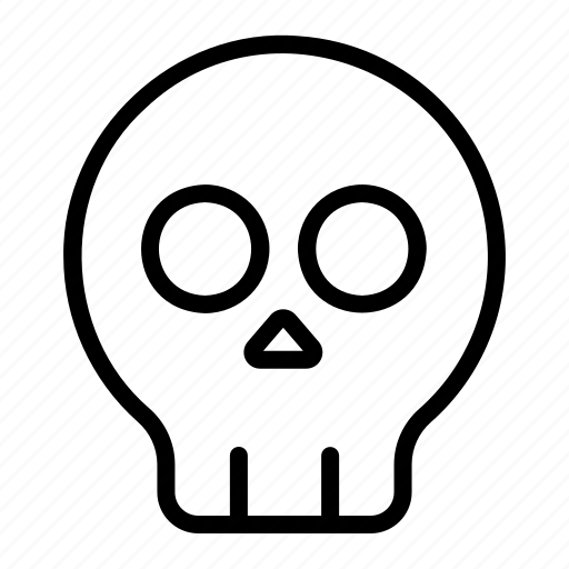 Skull, horror, terror, spooky icon - Download on Iconfinder