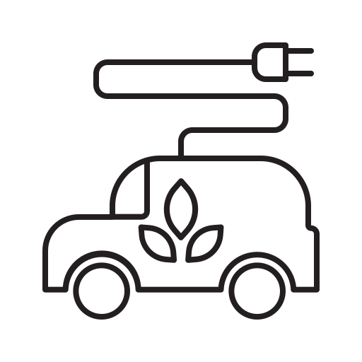 Eco, car, environtment, ecolgy, energy, battery, vehicle icon - Free download