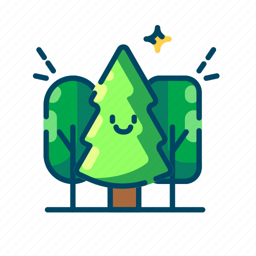 Forest, trees, plant, wood, ecology, green icon - Download on Iconfinder