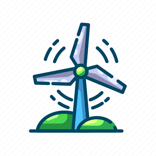 Windmill, wind energy, energy, wind turbine, ecology, electricity icon - Download on Iconfinder