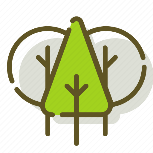 Forest, nature, tree, trees icon - Download on Iconfinder