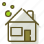 building, green, home, house 